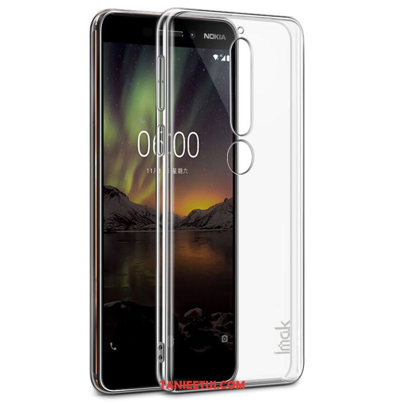 Etui Nokia 6.1 Trudno Telefon Komórkowy Przezroczysty, Pokrowce Nokia 6.1 All Inclusive Odporne Na Zużycie Ochraniacz