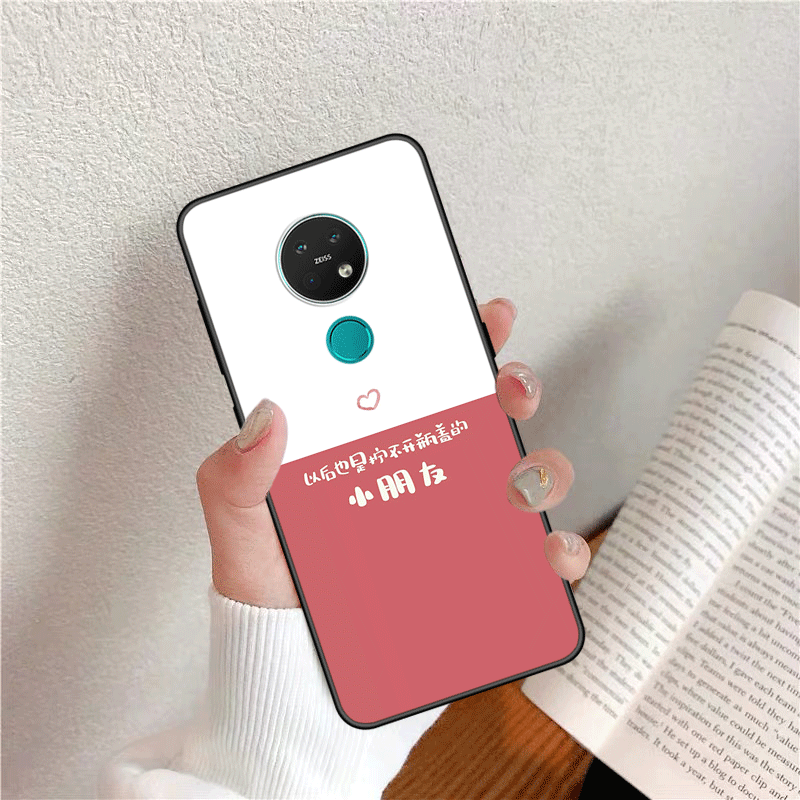 Etui Nokia 7.2 Osobowość Miękki Telefon Komórkowy, Pokrowce Nokia 7.2 Silikonowe Ochraniacz Zakochani