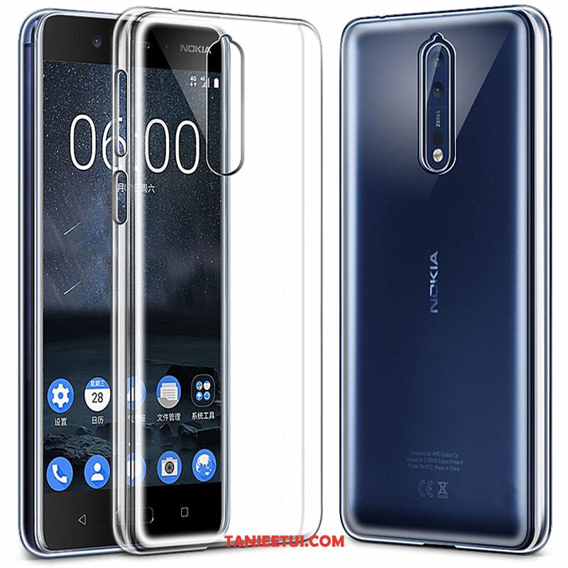 Etui Nokia 8 Proste Miękki Ochraniacz, Pokrowce Nokia 8 Telefon Komórkowy Cienkie Anti-fall