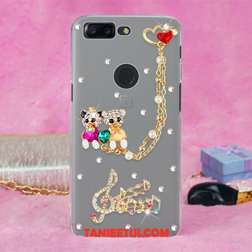 Etui Oneplus 5t Złoto All Inclusive Tendencja, Futerał Oneplus 5t Ochraniacz Anti-fall Rhinestone