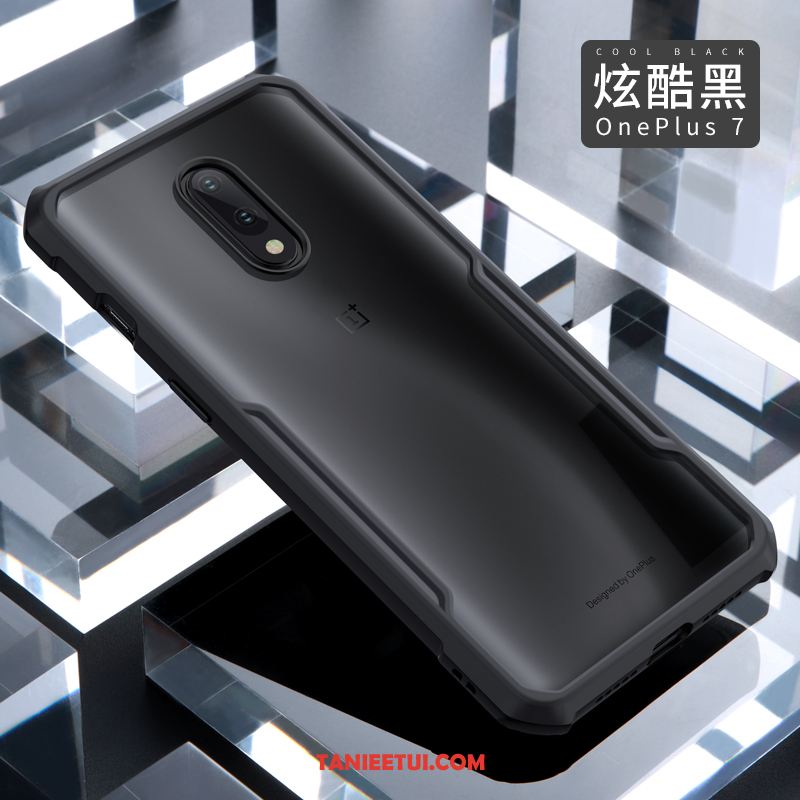 Etui Oneplus 7 Balon Czerwony Netto Czarny, Obudowa Oneplus 7 Anti-fall Cienkie Ochraniacz