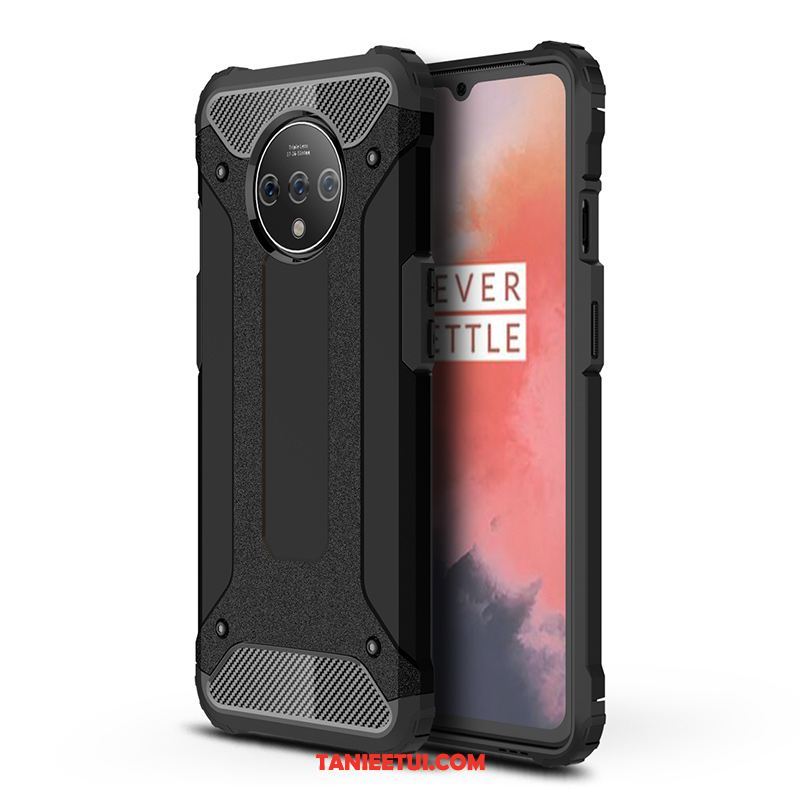 Etui Oneplus 7t All Inclusive Balon Silikonowe, Obudowa Oneplus 7t Czarny Anti-fall Pu