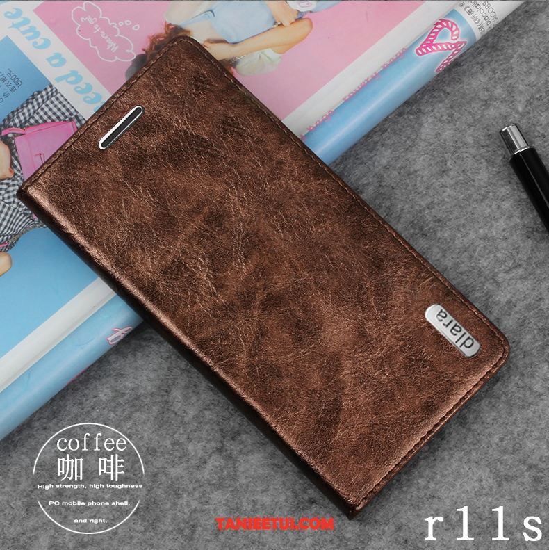 Etui Oppo R11s Ochraniacz Tendencja Telefon Komórkowy, Pokrowce Oppo R11s All Inclusive Skórzany Futerał Anti-fall Braun