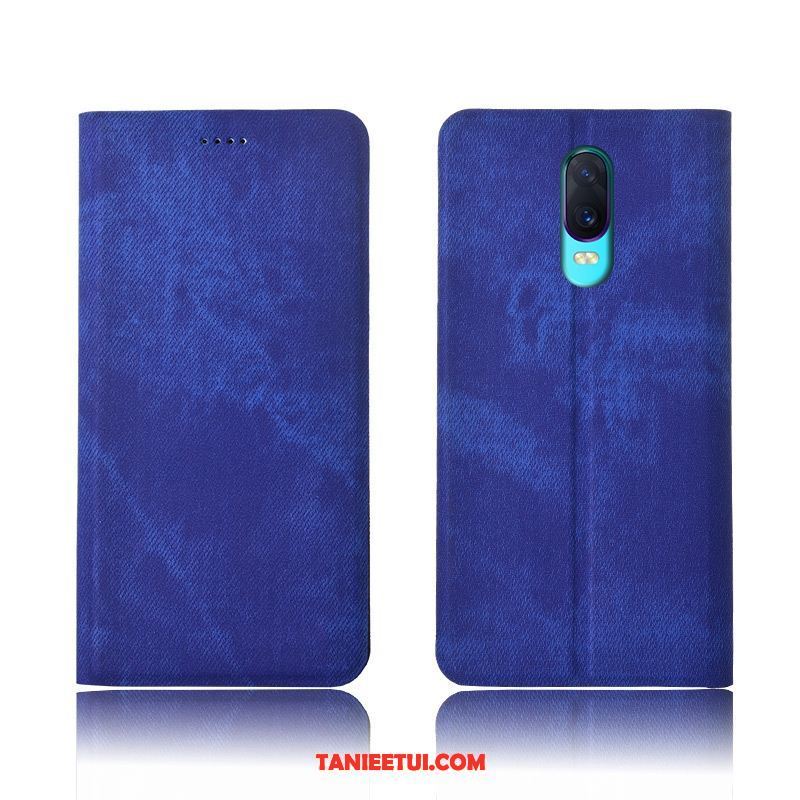 Etui Oppo R17 Denim Ochraniacz Anti-fall, Obudowa Oppo R17 Silikonowe Telefon Komórkowy Niebieski