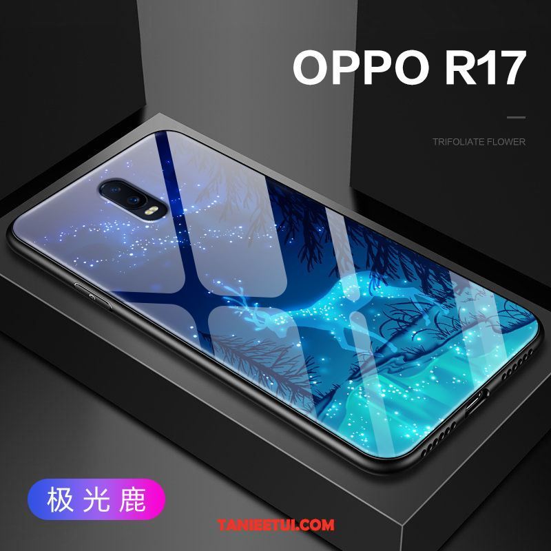 Etui Oppo R17 Nowy All Inclusive Niebieski, Futerał Oppo R17 Anti-fall Telefon Komórkowy Ochraniacz