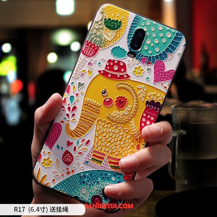 Etui Oppo R17 Piękny Czerwony Netto Modna Marka, Obudowa Oppo R17 All Inclusive Kreskówka Nowy