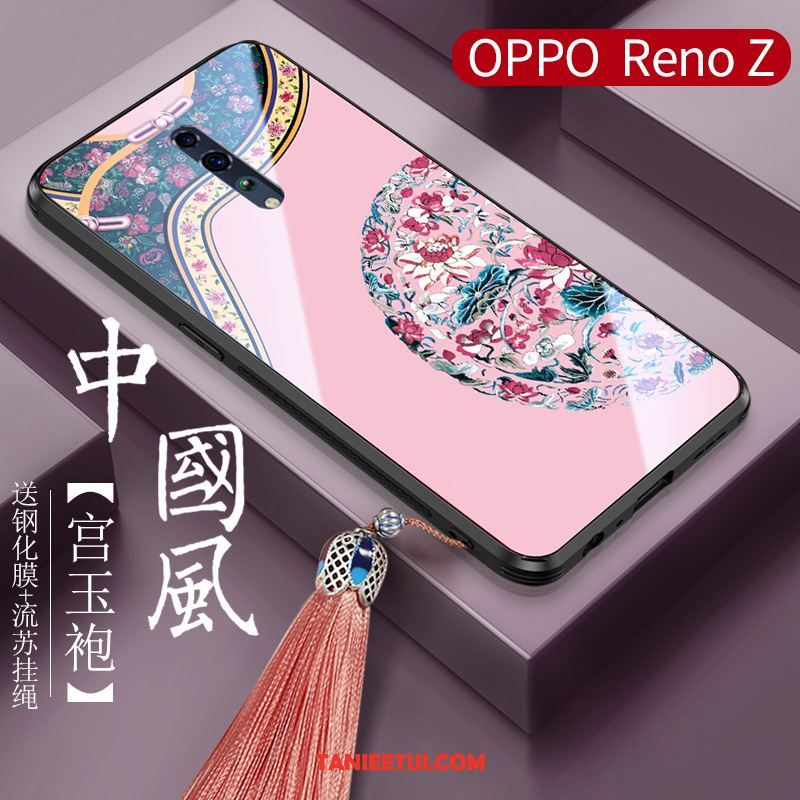 Etui Oppo Reno Z Tendencja Szkło Chiński Styl, Futerał Oppo Reno Z All Inclusive Filmy Telefon Komórkowy