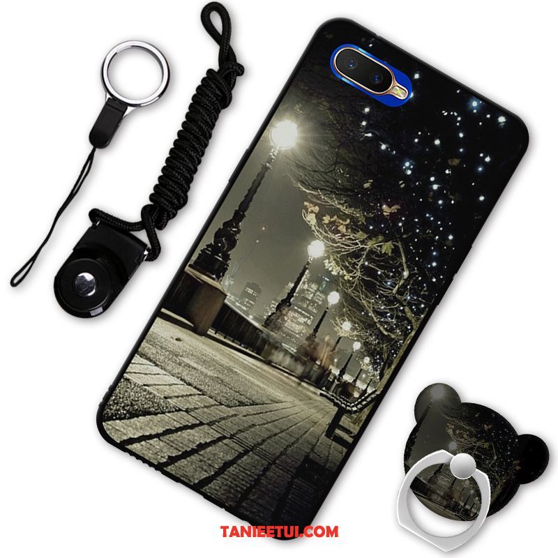 Etui Oppo Rx17 Neo Czarny Miękki Anti-fall, Obudowa Oppo Rx17 Neo Telefon Komórkowy