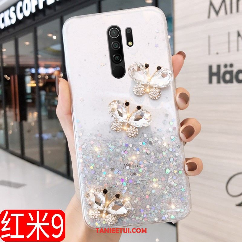 Etui Redmi 9 Miękki Nowy Biały, Obudowa Redmi 9 Luksusowy Anti-fall Silikonowe Beige