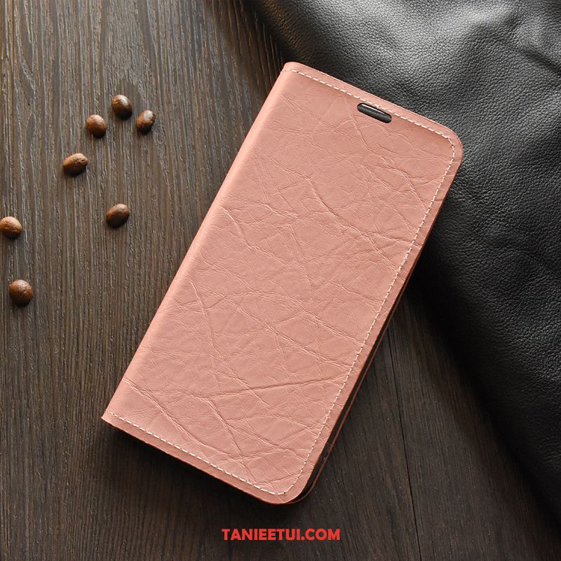 Etui Redmi Note 6 Pro Skóra Czerwony Każdego Dnia, Futerał Redmi Note 6 Pro Ochraniacz Telefon Komórkowy Różowe Beige