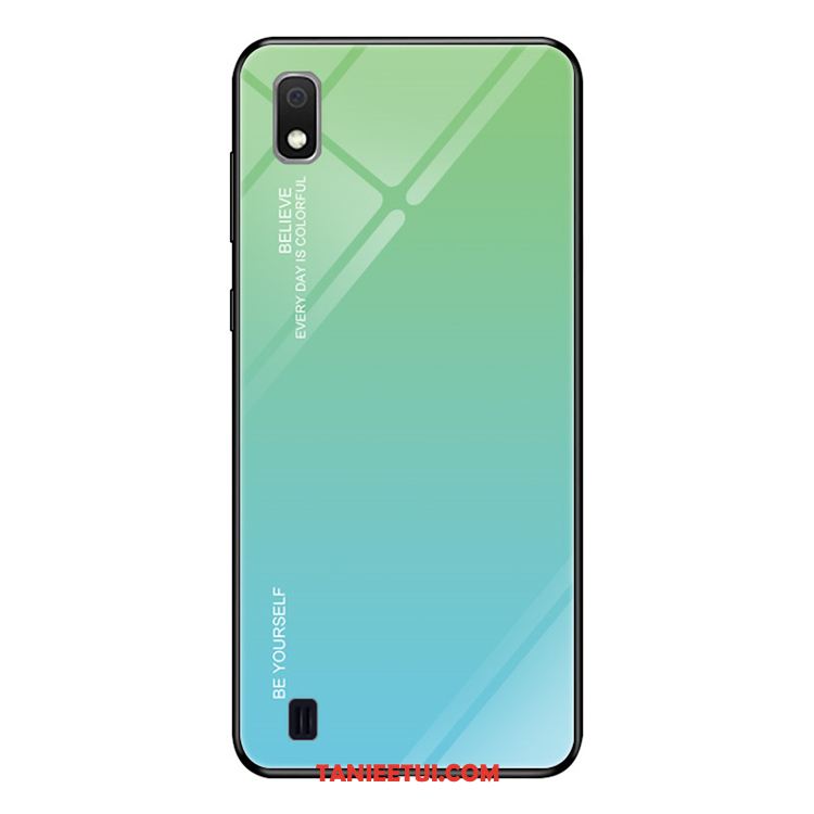 Etui Samsung Galaxy A10 Szkło Anti-fall Tendencja, Pokrowce Samsung Galaxy A10 Ochraniacz Gradient Telefon Komórkowy