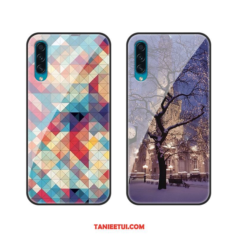 Etui Samsung Galaxy A30s Osobowość All Inclusive Anti-fall, Obudowa Samsung Galaxy A30s Szkło Silikonowe Telefon Komórkowy