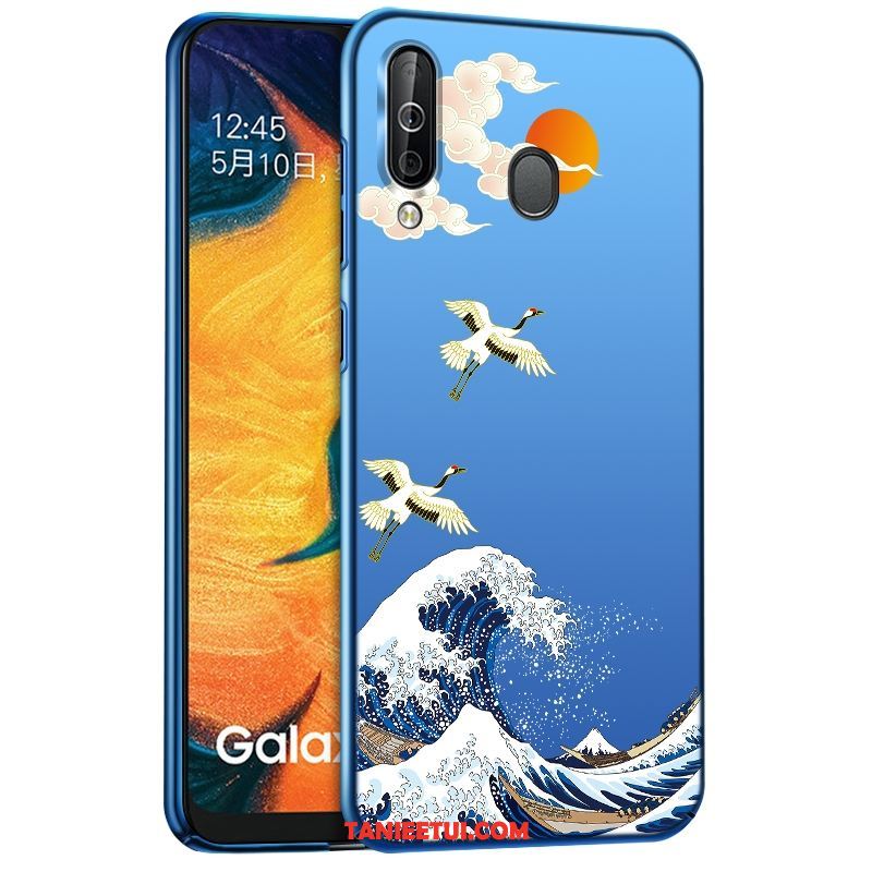 Etui Samsung Galaxy A40s Trudno Gwiazda Moda, Pokrowce Samsung Galaxy A40s Telefon Komórkowy Anti-fall Niebieski