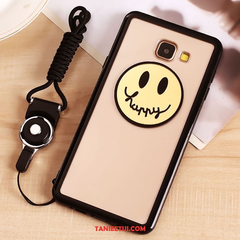 Etui Samsung Galaxy A5 2016 Przezroczysty Smile Wiszące Ozdoby, Obudowa Samsung Galaxy A5 2016 Złoto Gwiazda Cienkie