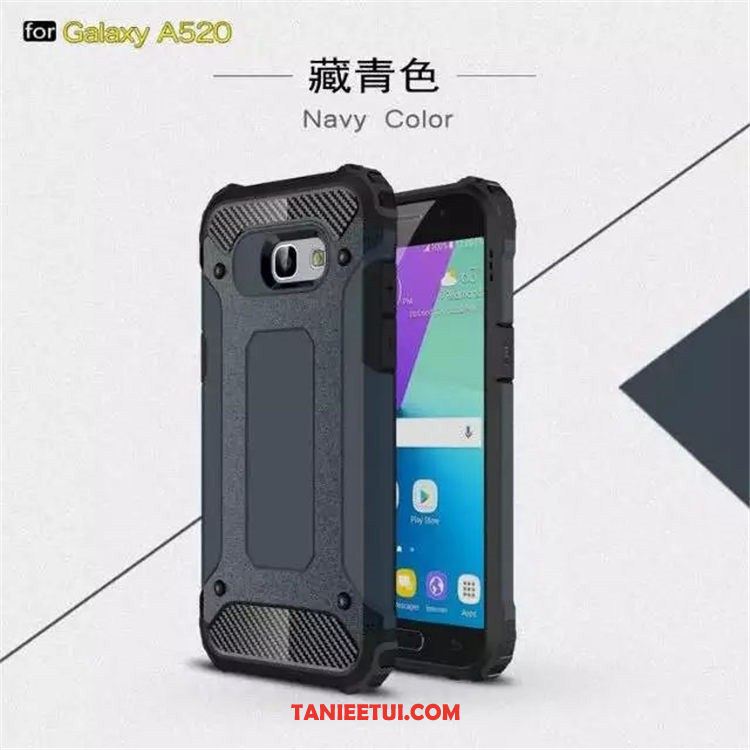 Etui Samsung Galaxy A5 2017 Silikonowe Zielony Ochraniacz, Pokrowce Samsung Galaxy A5 2017 Trzy Mechanizmy Obronne Trudno Kreatywne