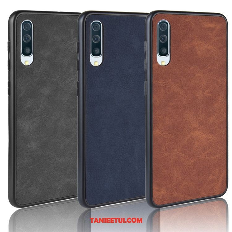 Etui Samsung Galaxy A50s Anti-fall All Inclusive Cienkie, Futerał Samsung Galaxy A50s Trudno Zielony Gwiazda