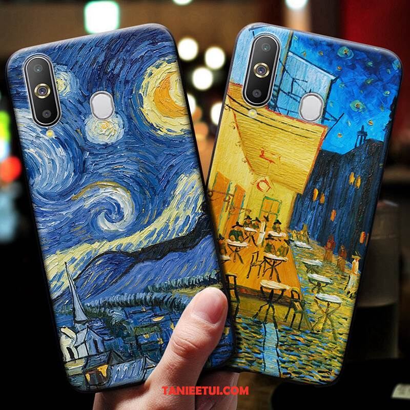 Etui Samsung Galaxy A60 Kreatywne Gwiazda Silikonowe, Pokrowce Samsung Galaxy A60 Telefon Komórkowy Niebieski All Inclusive