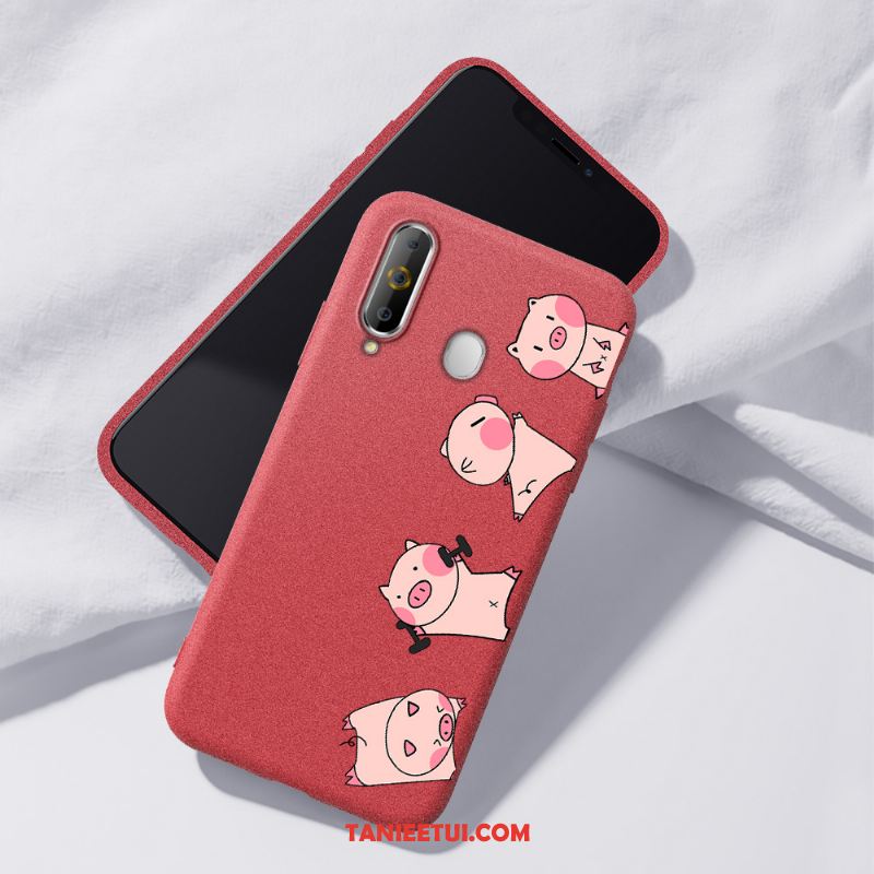 Etui Samsung Galaxy A60 Miękki Piękny Czerwony, Pokrowce Samsung Galaxy A60 Tendencja Gwiazda Telefon Komórkowy