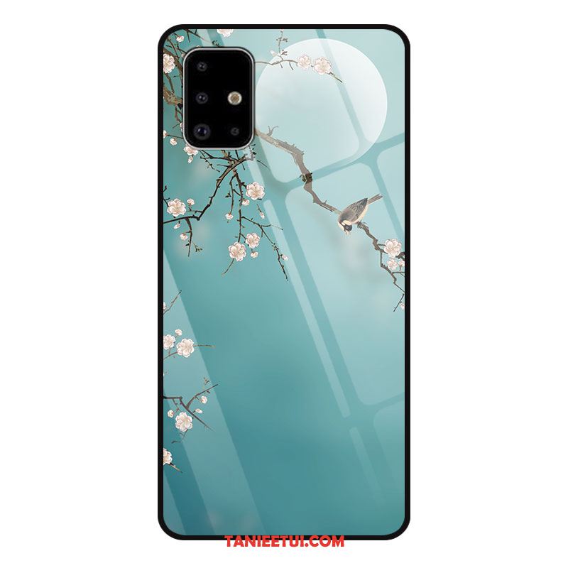 Etui Samsung Galaxy A71 Niebieski Anti-fall Telefon Komórkowy, Pokrowce Samsung Galaxy A71 Chiński Styl Trudno All Inclusive