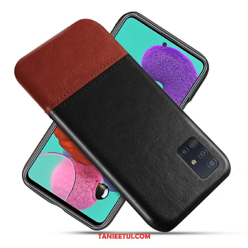 Etui Samsung Galaxy A71 Ochraniacz Biznes Skóra, Futerał Samsung Galaxy A71 Telefon Komórkowy Gwiazda Jakość