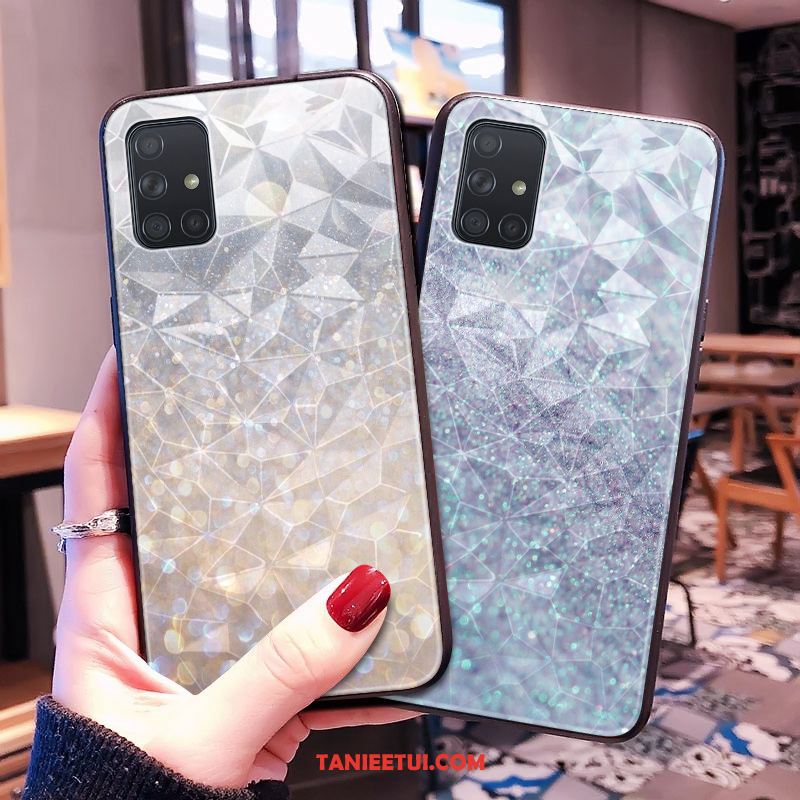 Etui Samsung Galaxy A71 Ochraniacz Wzór Niebieski, Pokrowce Samsung Galaxy A71 Gwiazda Telefon Komórkowy Trójwymiarowy