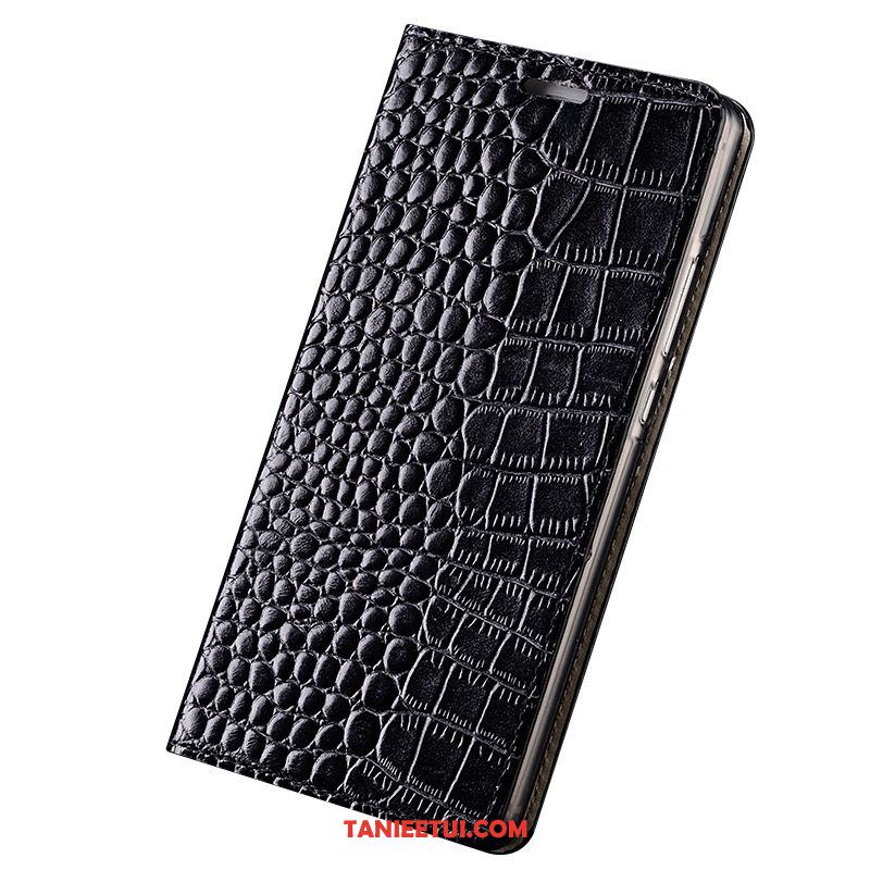 Etui Samsung Galaxy A71 Prawdziwa Skóra Czarny Miękki, Pokrowce Samsung Galaxy A71 Telefon Komórkowy Ochraniacz Gwiazda