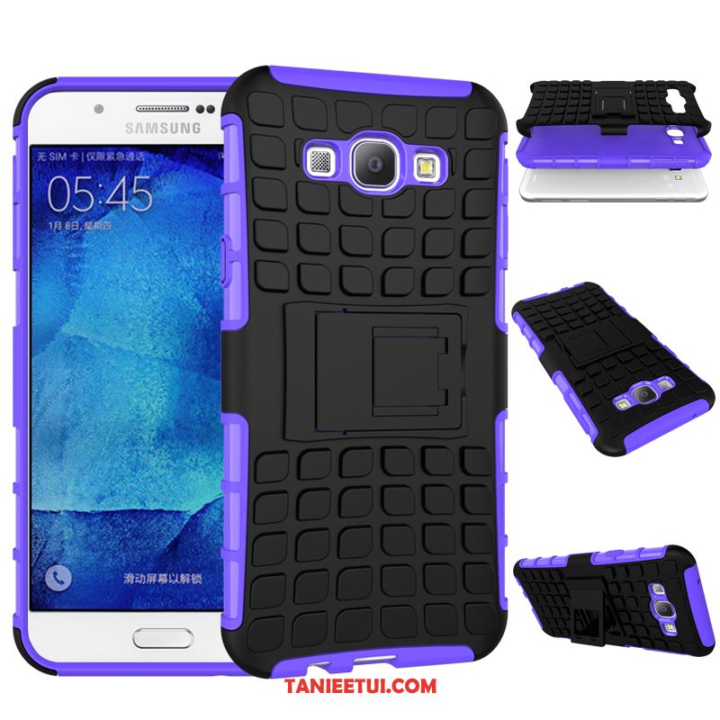 Etui Samsung Galaxy A8 Gwiazda Balon Purpurowy, Obudowa Samsung Galaxy A8 Ochraniacz All Inclusive Trzy Mechanizmy Obronne