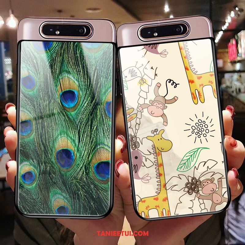 Etui Samsung Galaxy A80 Telefon Komórkowy Osobowość Trudno, Futerał Samsung Galaxy A80 Nubuku All Inclusive Ochraniacz