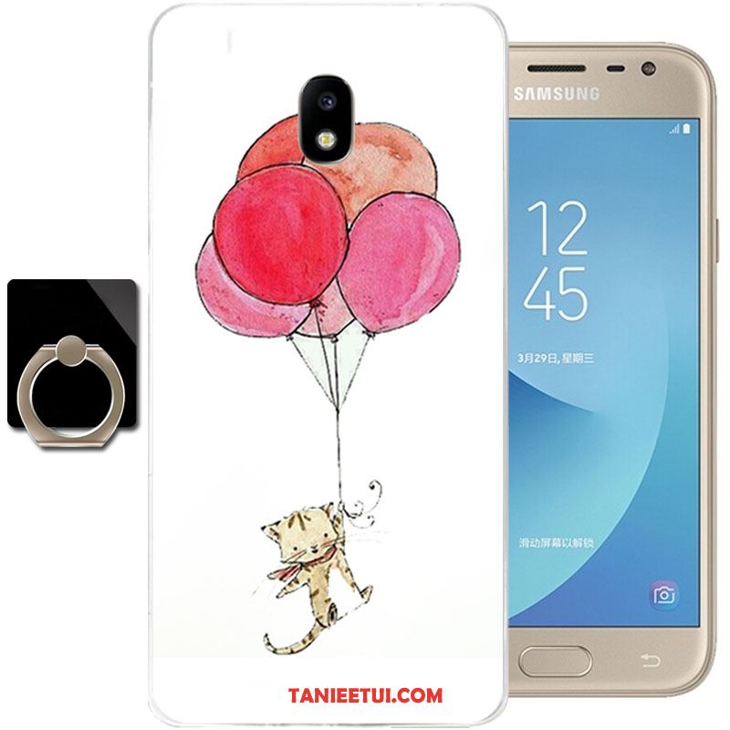 Etui Samsung Galaxy J3 2017 Anti-fall Kreskówka Ochraniacz, Obudowa Samsung Galaxy J3 2017 Czerwony Telefon Komórkowy Silikonowe