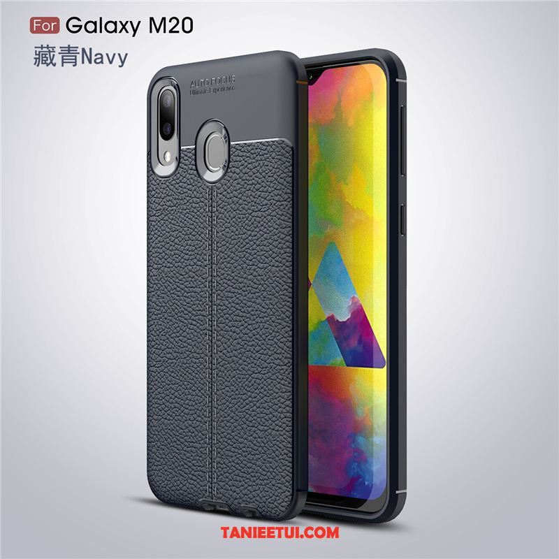 Etui Samsung Galaxy M20 All Inclusive Tendencja Ochraniacz, Obudowa Samsung Galaxy M20 Zielony Silikonowe Szkło Hartowane