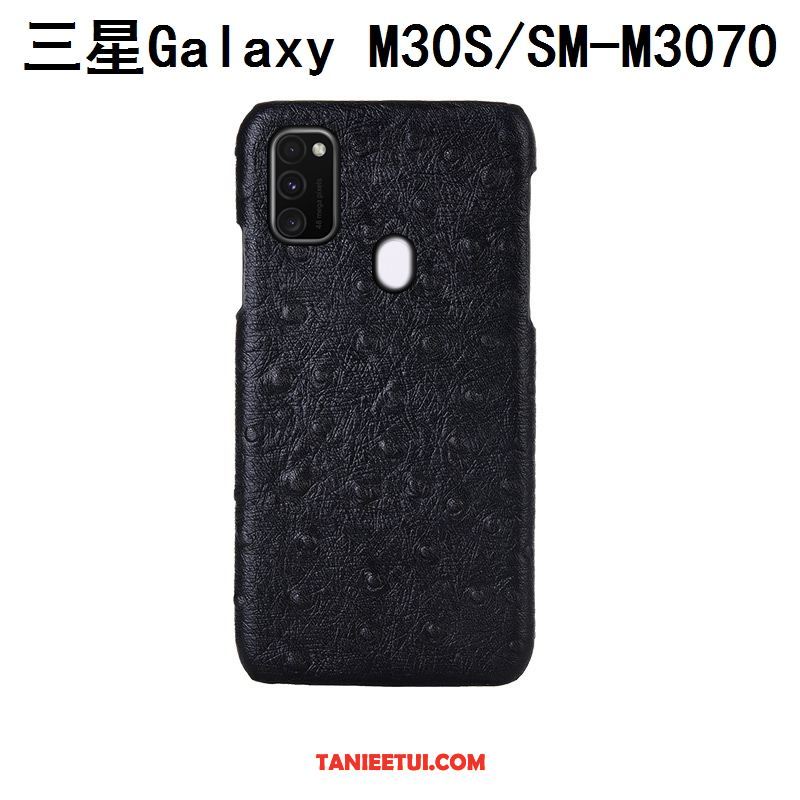 Etui Samsung Galaxy M30s Anti-fall Czarny Dostosowane, Futerał Samsung Galaxy M30s Telefon Komórkowy Tylna Pokrywa Luksusowy