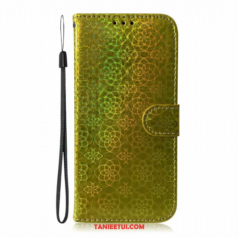 Etui Samsung Galaxy Note 10 Lite Złoto Kolorowe Klapa, Futerał Samsung Galaxy Note 10 Lite Skórzany Karta Telefon Komórkowy