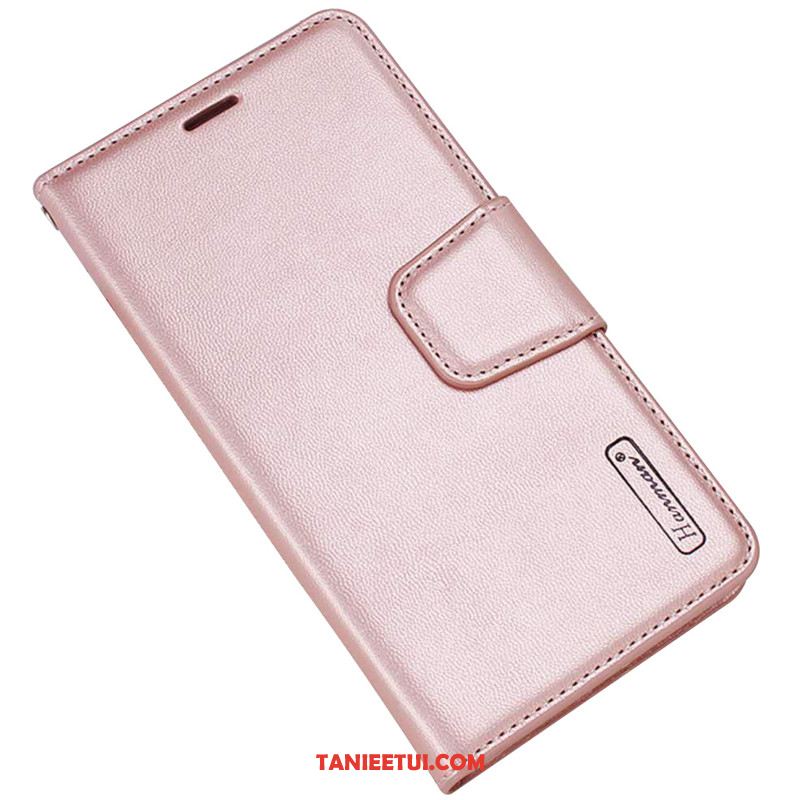 Etui Samsung Galaxy Note 10+ Prawdziwa Skóra Wiszące Ozdoby Gwiazda, Pokrowce Samsung Galaxy Note 10+ Ochraniacz Różowe Skórzany Futerał