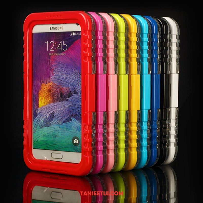 Etui Samsung Galaxy Note 4 Ochraniacz Telefon Komórkowy Gwiazda, Pokrowce Samsung Galaxy Note 4 Nowy Wodoodporny Czerwony