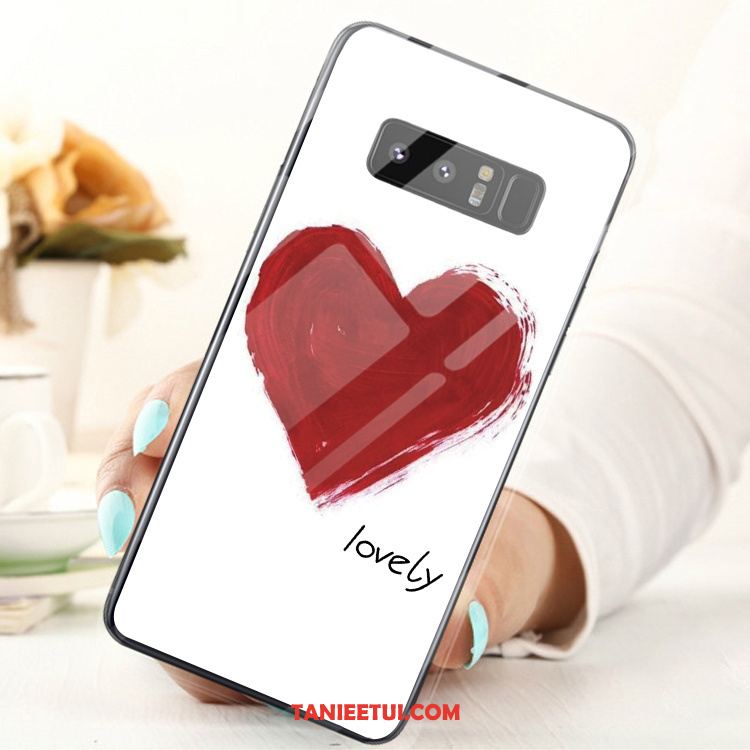 Etui Samsung Galaxy Note 8 Anti-fall Gwiazda Obrzeża, Pokrowce Samsung Galaxy Note 8 Silikonowe Trudno Biały