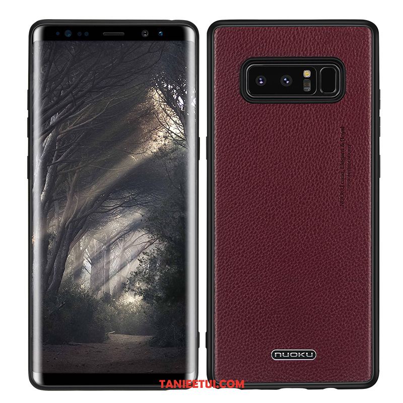 Etui Samsung Galaxy Note 8 Cienkie Miękki Ochraniacz, Pokrowce Samsung Galaxy Note 8 All Inclusive Anti-fall Silikonowe Braun