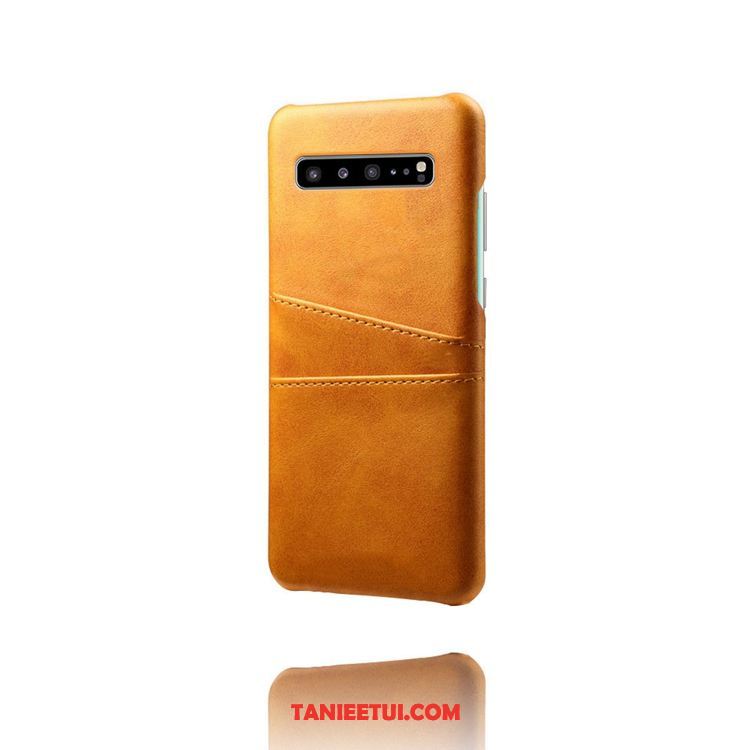 Etui Samsung Galaxy S10 5g Wzór Bydło Skóra, Pokrowce Samsung Galaxy S10 5g Osobowość Gwiazda Mały Braun