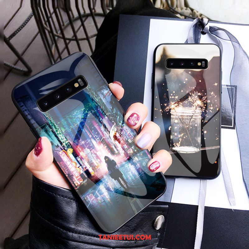 Etui Samsung Galaxy S10 Moda Anti-fall Wiszące Ozdoby, Futerał Samsung Galaxy S10 Kreatywne Modna Marka Czerwony Netto