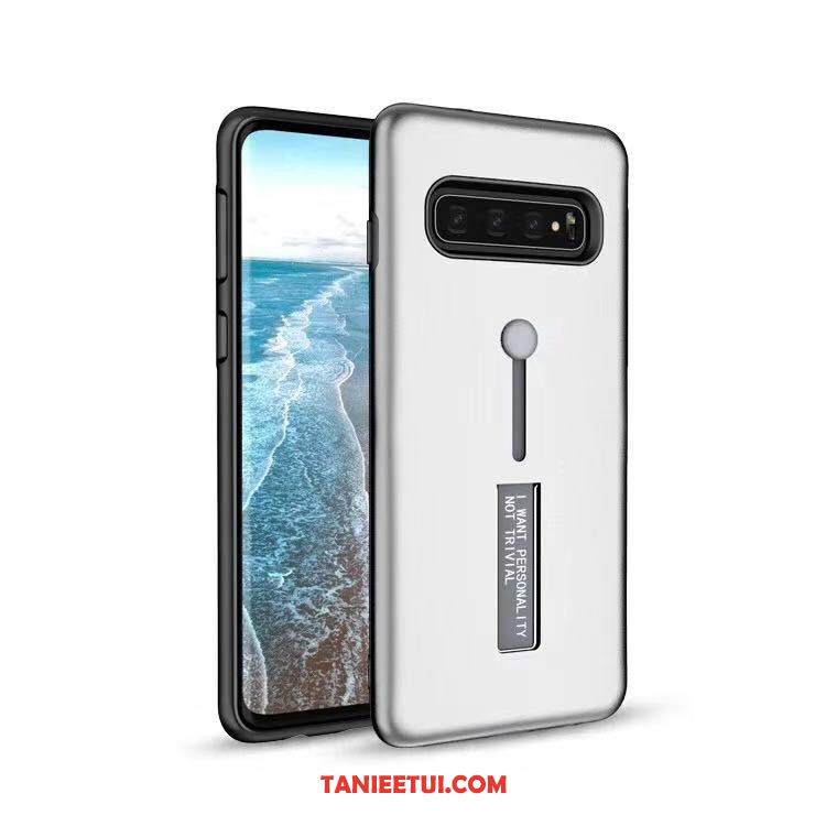 Etui Samsung Galaxy S10 Ochraniacz Wspornik Telefon Komórkowy, Obudowa Samsung Galaxy S10 Ring Biały Gwiazda