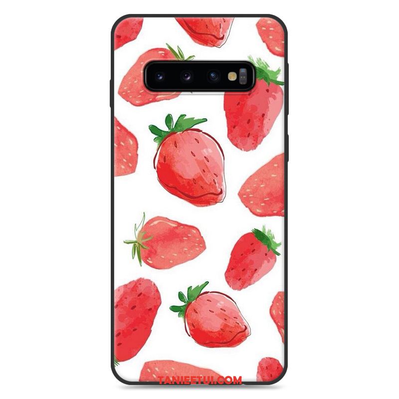 Etui Samsung Galaxy S10+ Silikonowe Ochraniacz Różowe, Obudowa Samsung Galaxy S10+ Gwiazda Kreatywne Tendencja