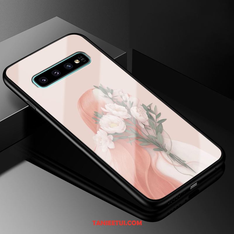 Etui Samsung Galaxy S10 Trudno Różowe Silikonowe, Obudowa Samsung Galaxy S10 All Inclusive Ochraniacz Szkło