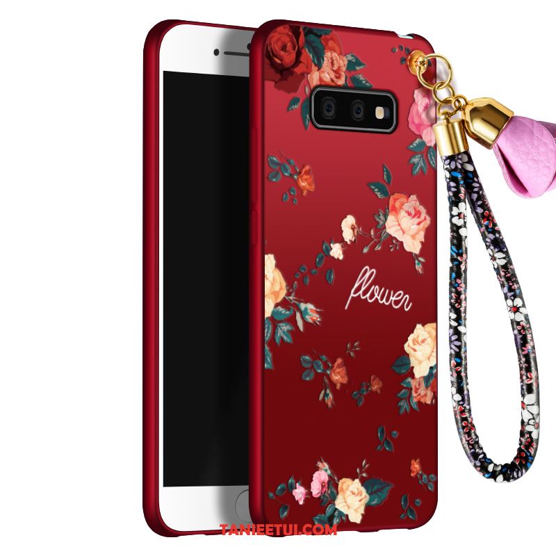 Etui Samsung Galaxy S10e Czerwony Gwiazda Miękki, Pokrowce Samsung Galaxy S10e Telefon Komórkowy