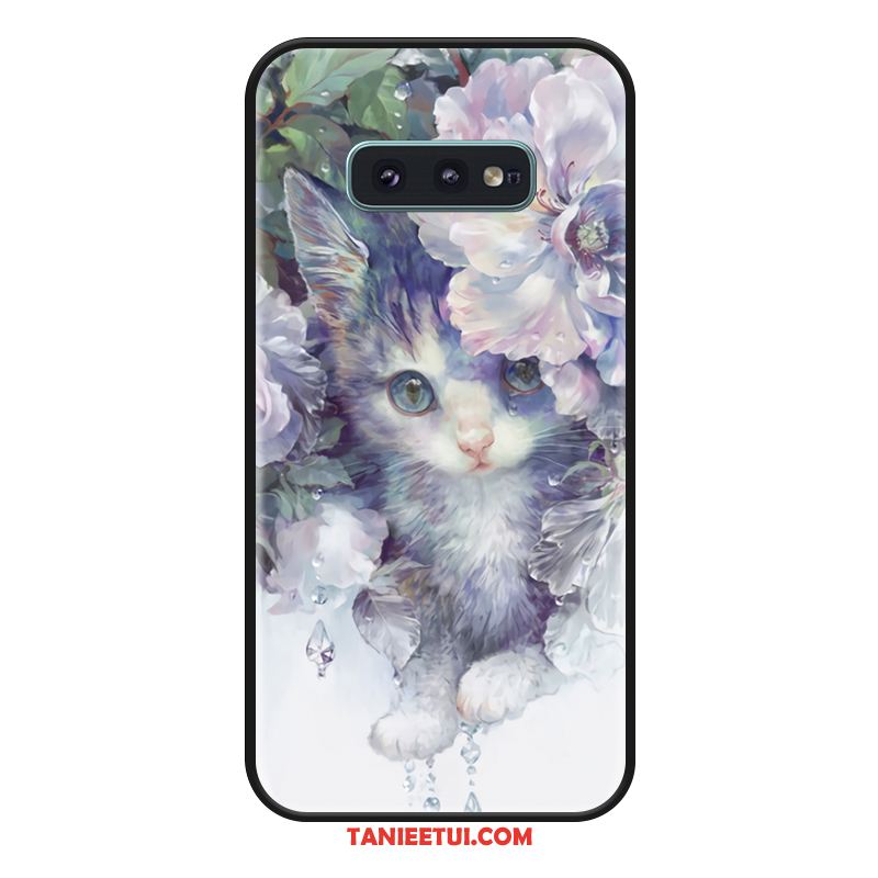 Etui Samsung Galaxy S10e Wiszące Ozdoby Modna Marka Vintage, Futerał Samsung Galaxy S10e Kotek Gwiazda Świeży