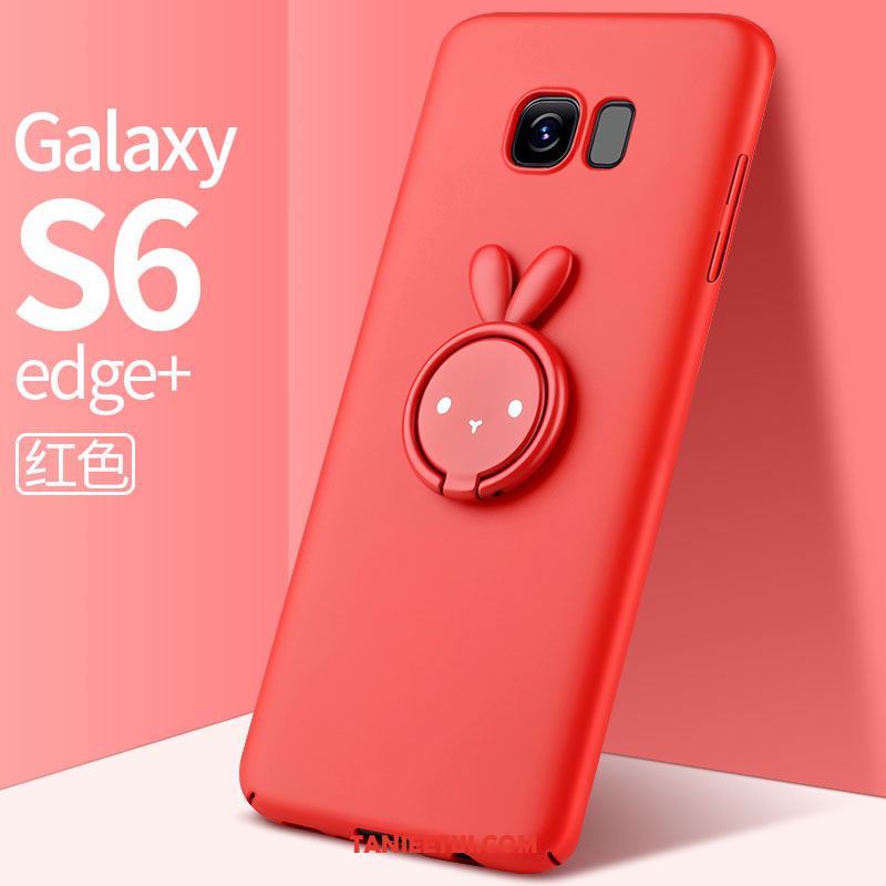 Etui Samsung Galaxy S6 Edge Czerwony Netto Kreatywne Cienkie, Futerał Samsung Galaxy S6 Edge Czerwony Gwiazda Telefon Komórkowy