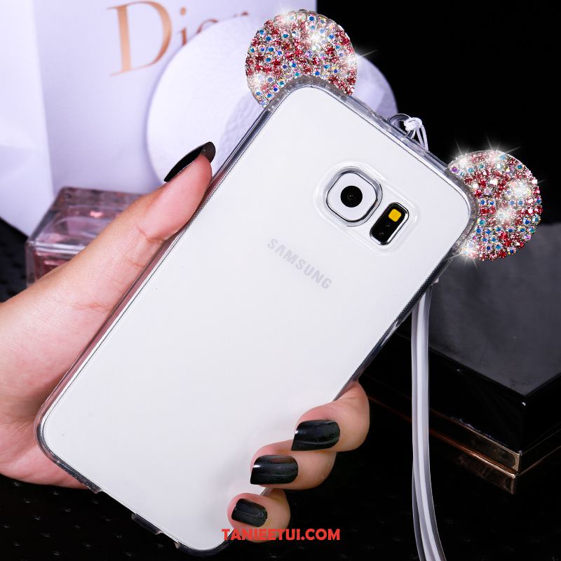 Etui Samsung Galaxy S6 Luksusowy Ochraniacz Kolor, Pokrowce Samsung Galaxy S6 Wiszące Ozdoby Telefon Komórkowy Proszek