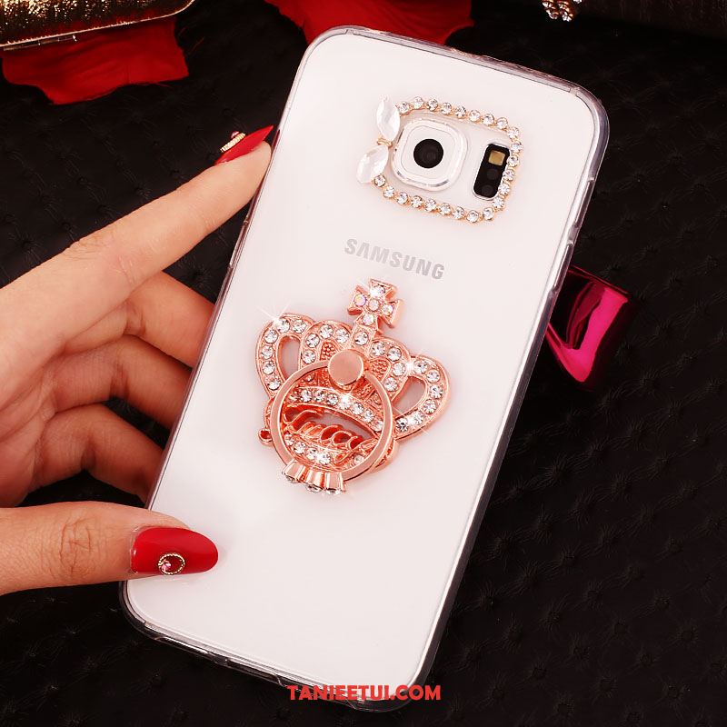 Etui Samsung Galaxy S7 Ring Silikonowe Gwiazda, Futerał Samsung Galaxy S7 Telefon Komórkowy Ochraniacz Rhinestone