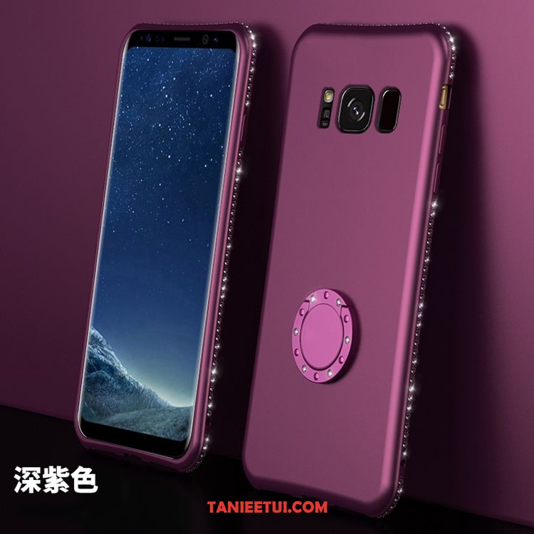 Etui Samsung Galaxy S8 All Inclusive Telefon Komórkowy Purpurowy, Obudowa Samsung Galaxy S8 Miękki Wiszące Ozdoby Gwiazda