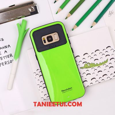 Etui Samsung Galaxy S8+ Anti-fall Gwiazda Cukierek, Obudowa Samsung Galaxy S8+ Silikonowe Telefon Komórkowy Zielony