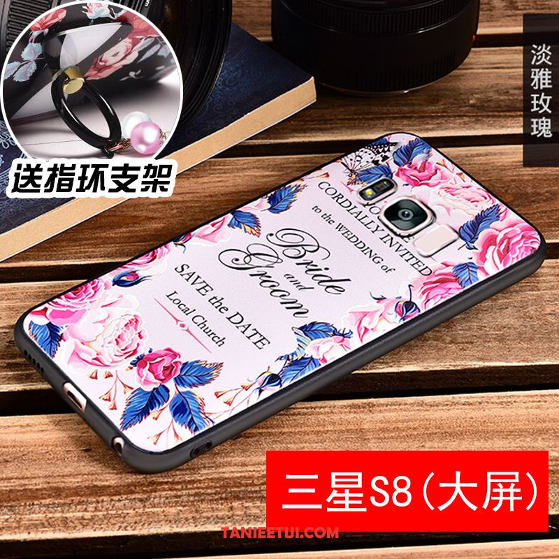 Etui Samsung Galaxy S8+ Miękki Ochraniacz Anti-fall, Obudowa Samsung Galaxy S8+ Telefon Komórkowy Gwiazda Kwiaty