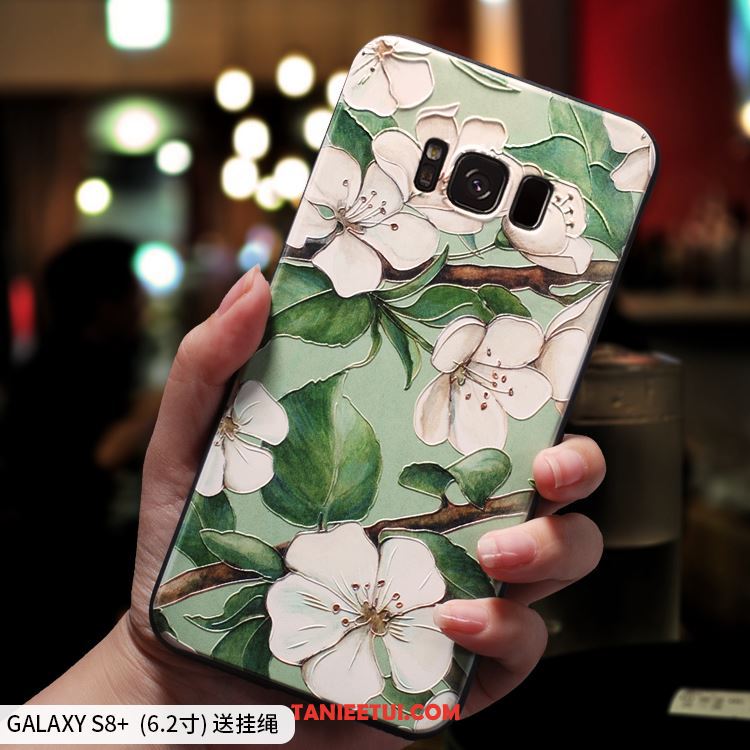 Etui Samsung Galaxy S8+ Silikonowe Gwiazda Miękki, Futerał Samsung Galaxy S8+ All Inclusive Zielony Telefon Komórkowy